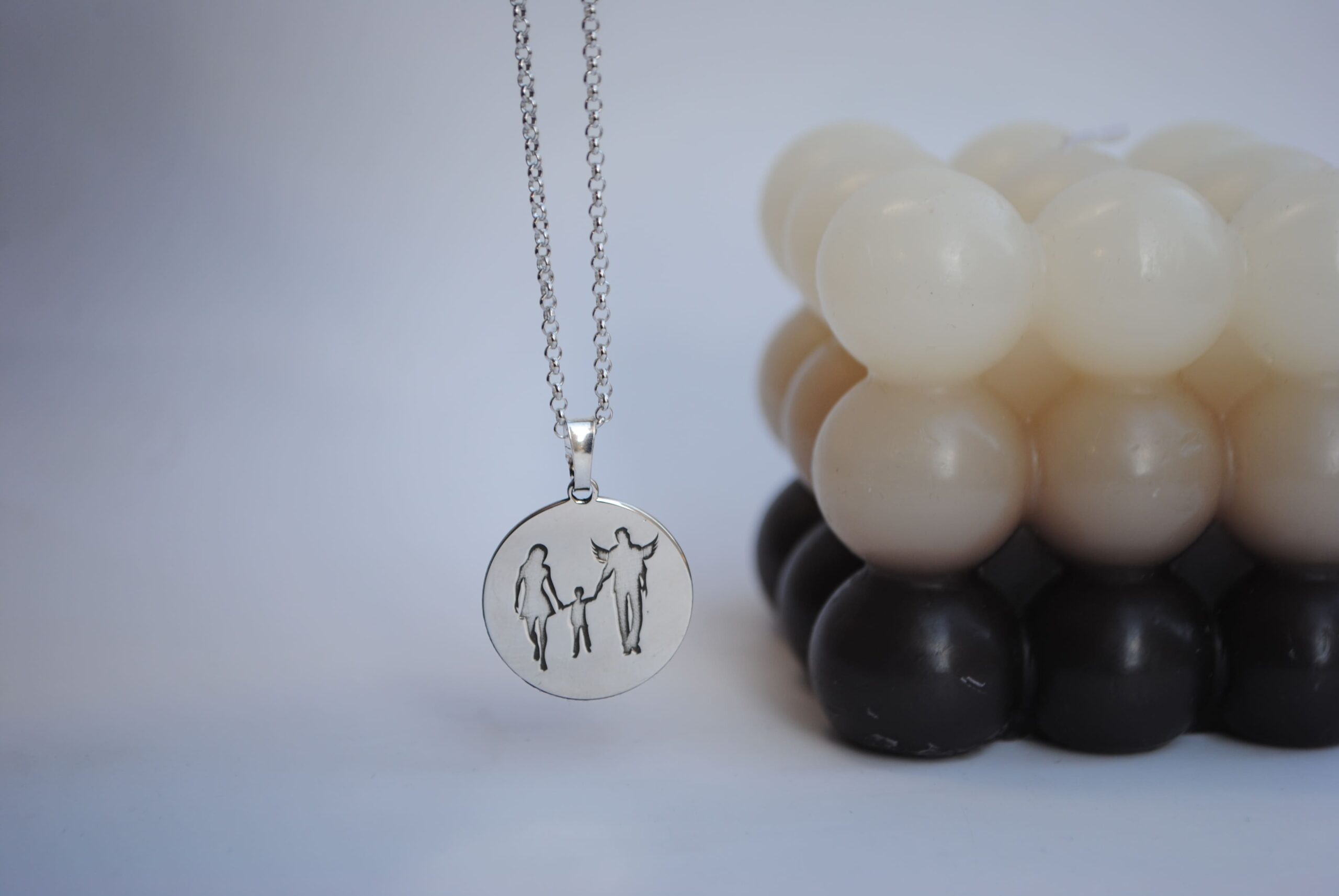 my angel necklace.